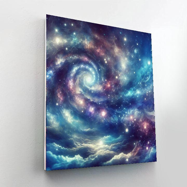 Celestial Dreamer's Voyage Paint By Numbers Art