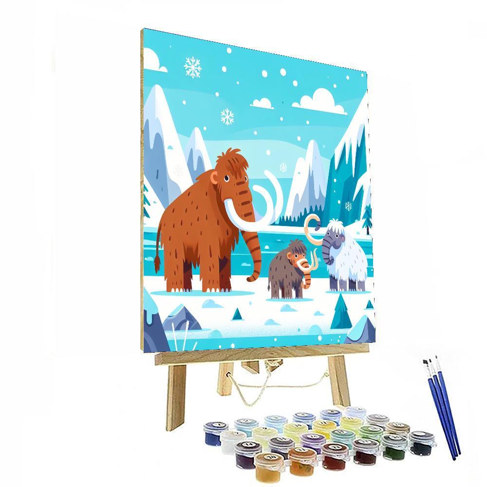 Ice Age Animal Adventure Number Painting