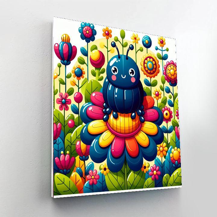 Brilliant Beetle Numbered Painting Kits