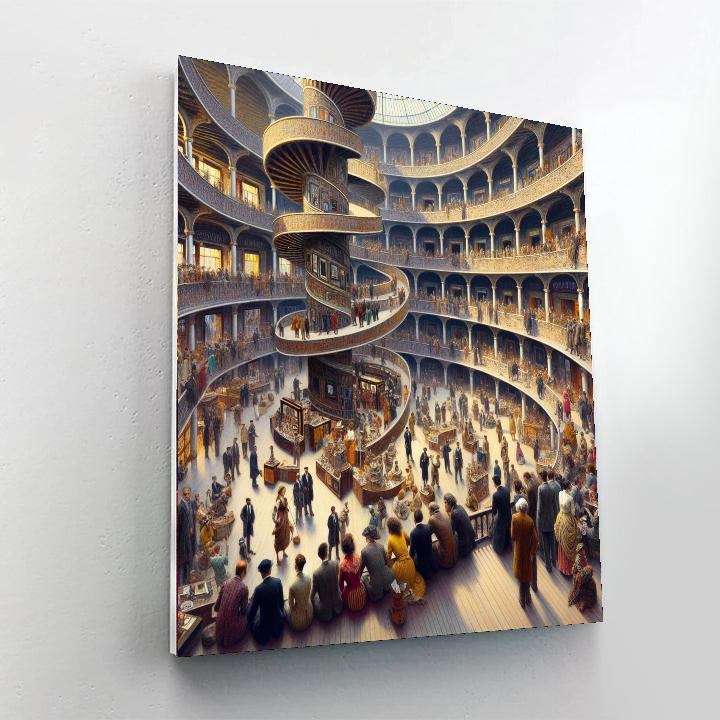 Guggenheim Festival - Spain Paint By Numbers Art