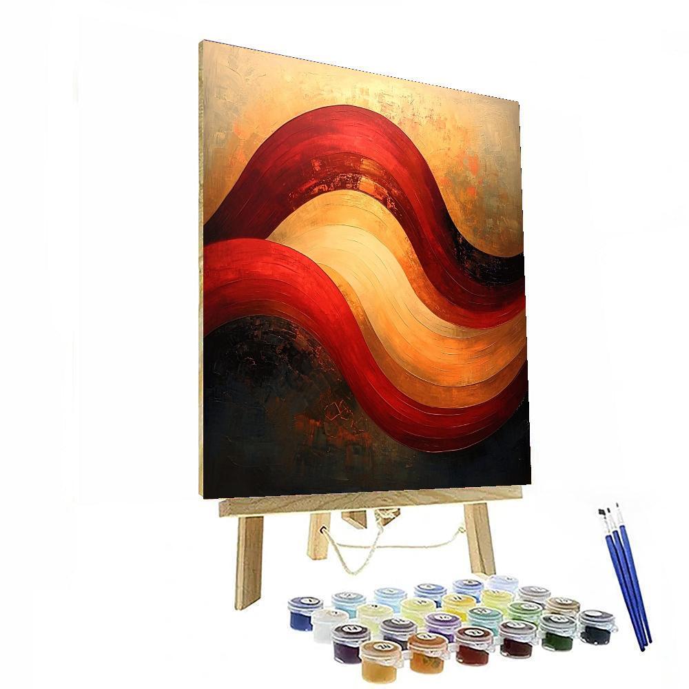 Caravaggio Inspired Odyssey Of Emotion  Number Painting