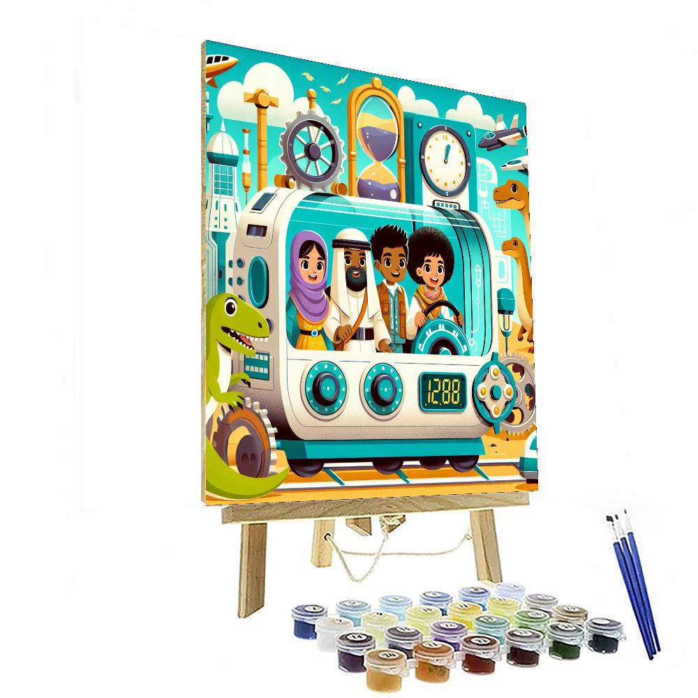 Time Travel Safari Paint By Numbers