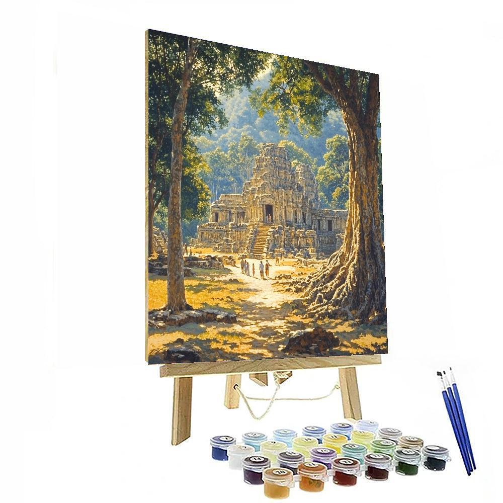 Ta Prohm Temple Paint By Color