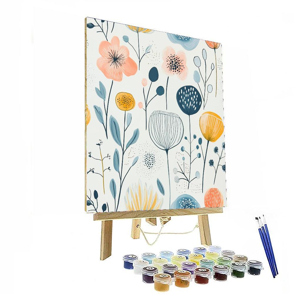 Leonardo Da Vinci Inspired The Garden Of Thoughts  Paint By Numbers Art