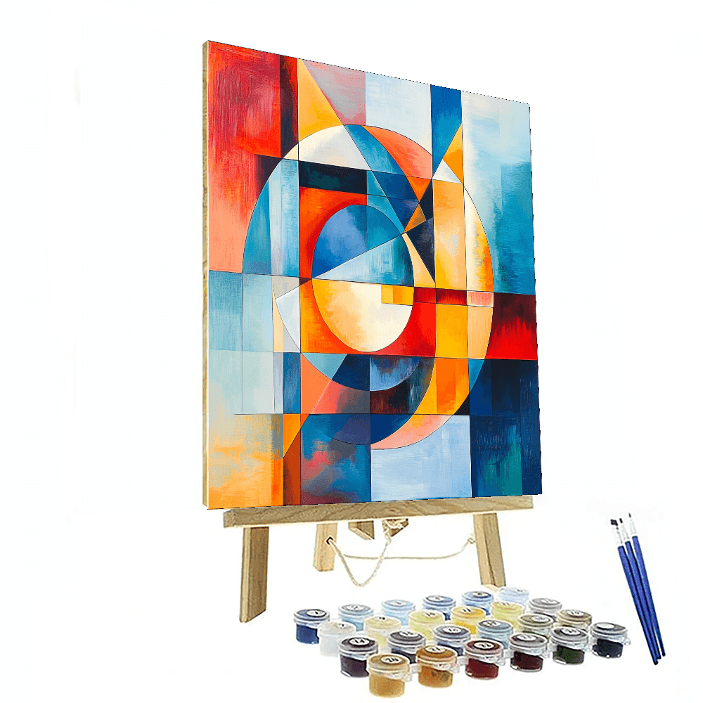 Wassily Kandinsky Inspired Metropolitan Metamorphosis  Paint By Color