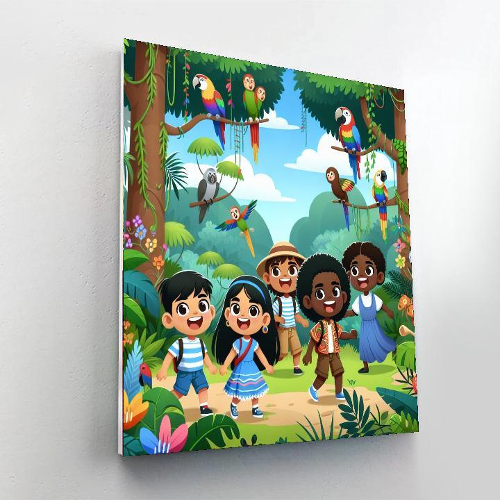 Rainforest Ranger Exploration Paint By Numbers