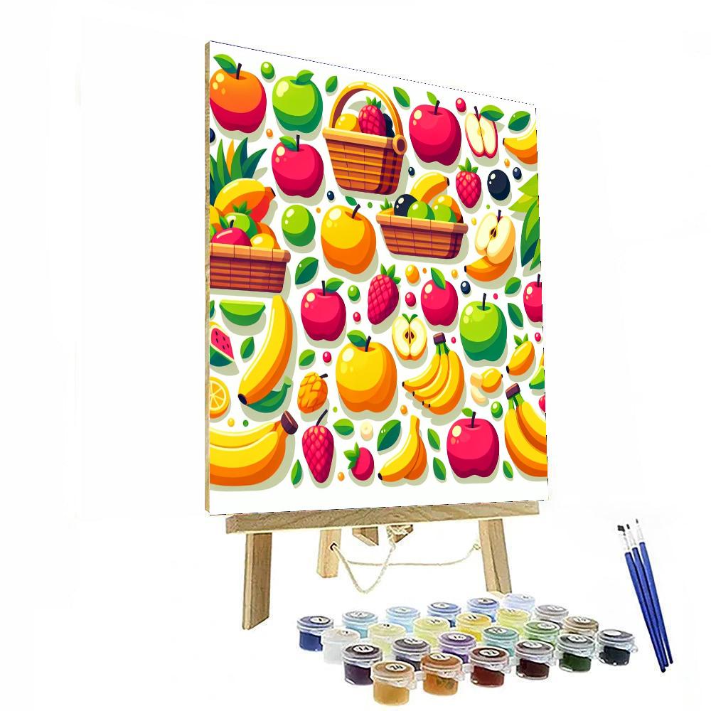 Fruity Fun Numbered Painting Kits