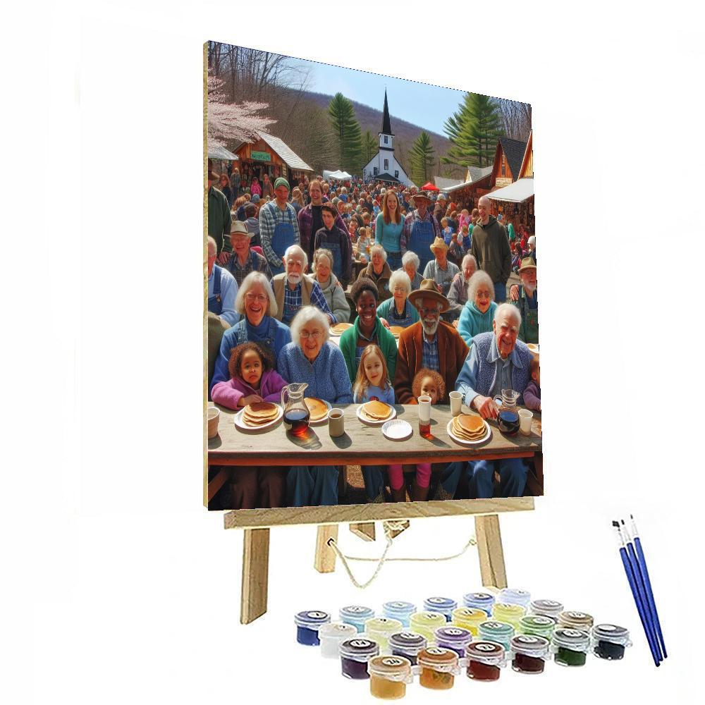 Upstate New York Maple Festival - United States Paint By Numbers