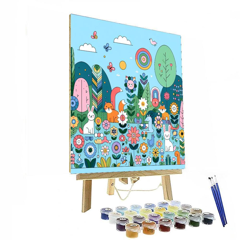 Secret Garden Adventures Paint By Color