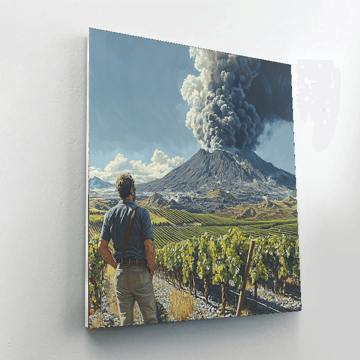 Mount Etna - Sicily Paint By Numbers Kits