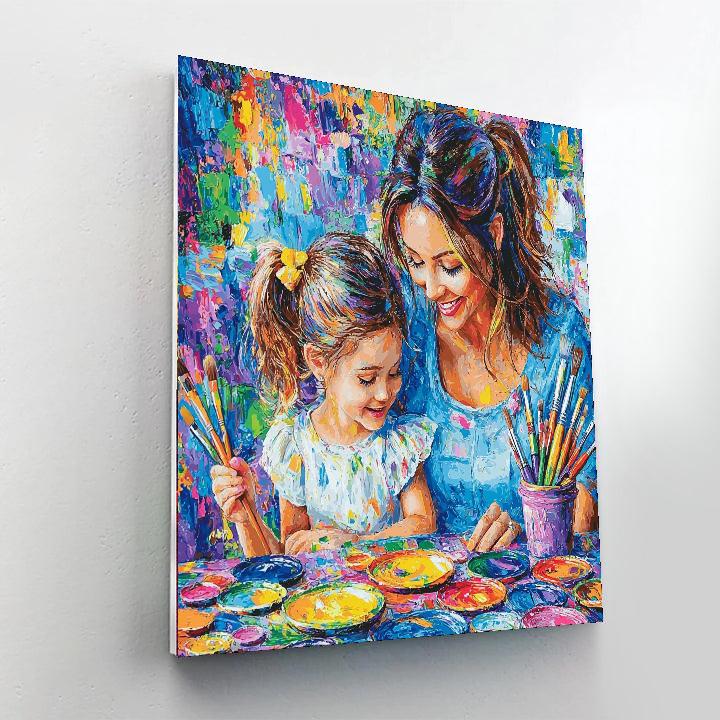 Mom's Little Artist Painting Number Kit