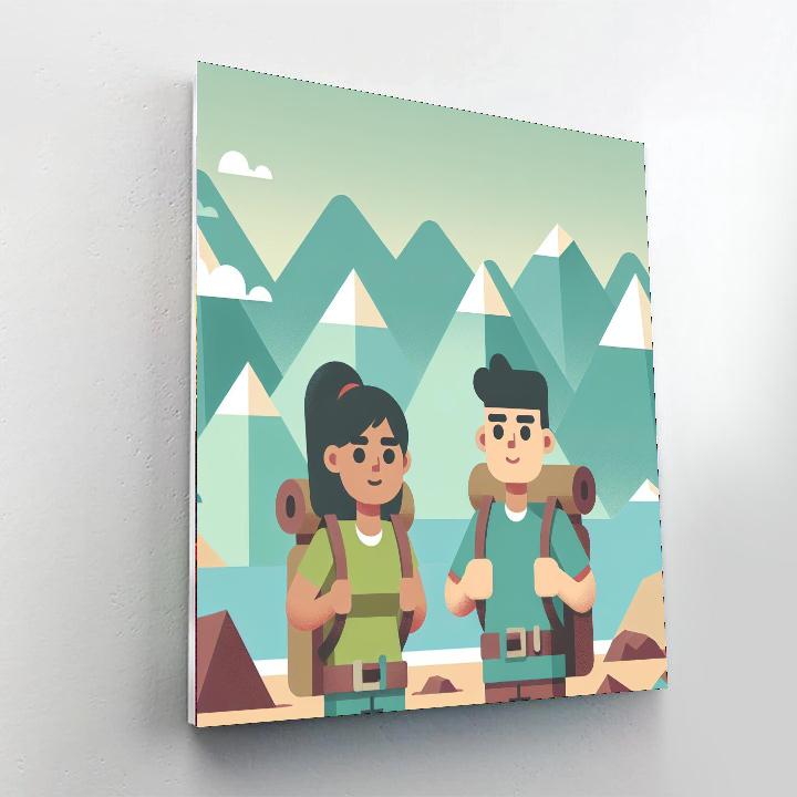 Rocky Mountain Trek Paint By Color