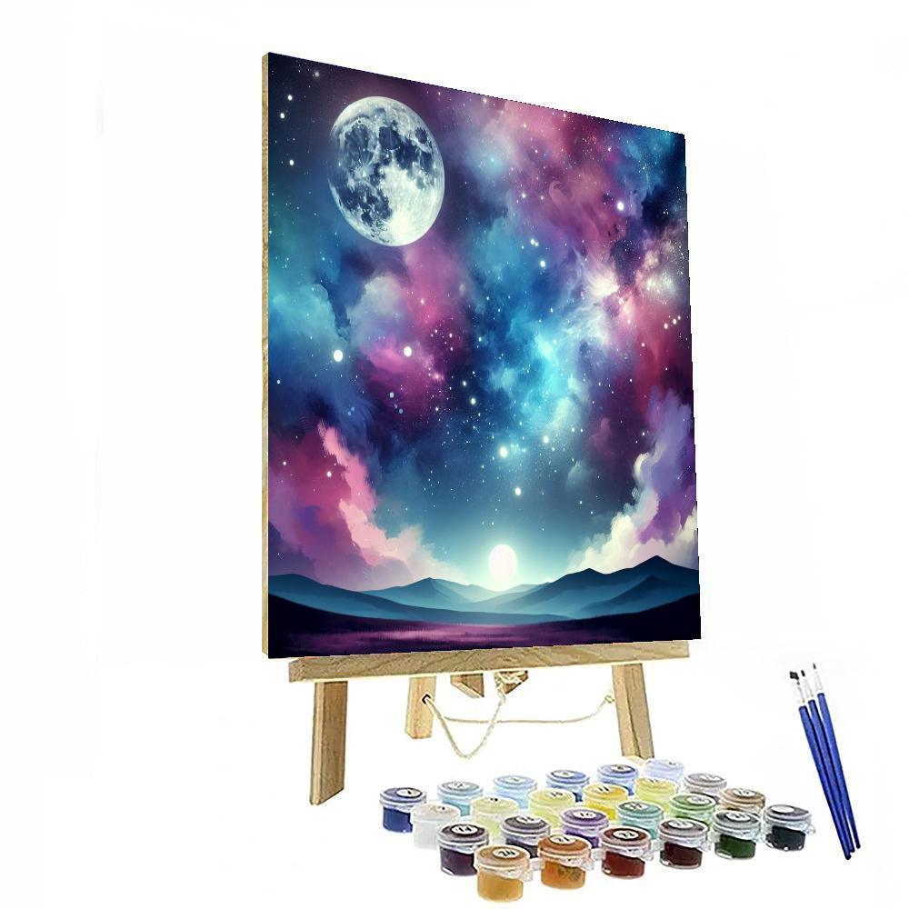 Celestial Dreams - Night Sky Adventure Painting By Numbers Kit