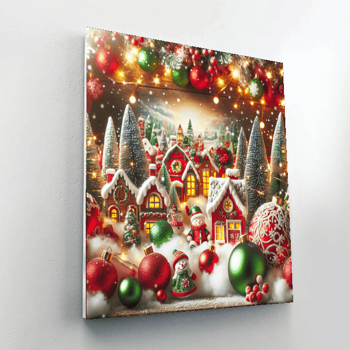 Christmas Enchantment Numbered Painting Kits
