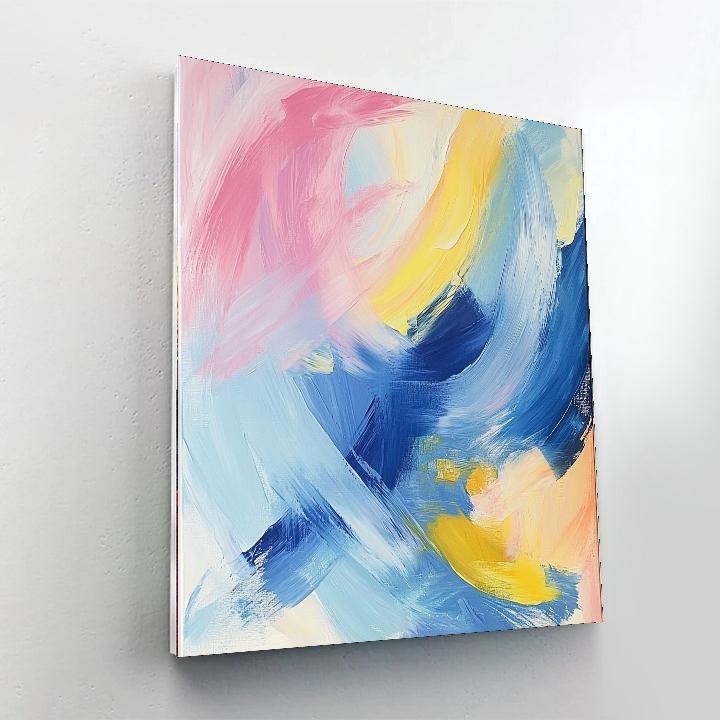 Edgar Degas Inspired Veils Of Color  Painting Number Kit