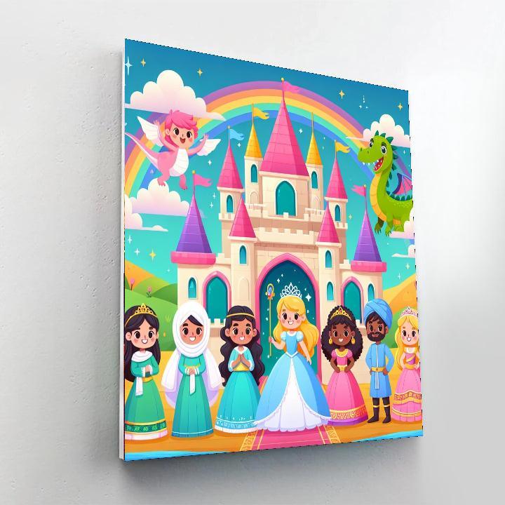 Charming Fairytale Adventure Paint By Number