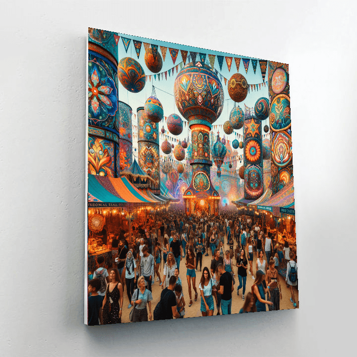 International Festival Of Arts & Ideas Paint By Numbers Kits