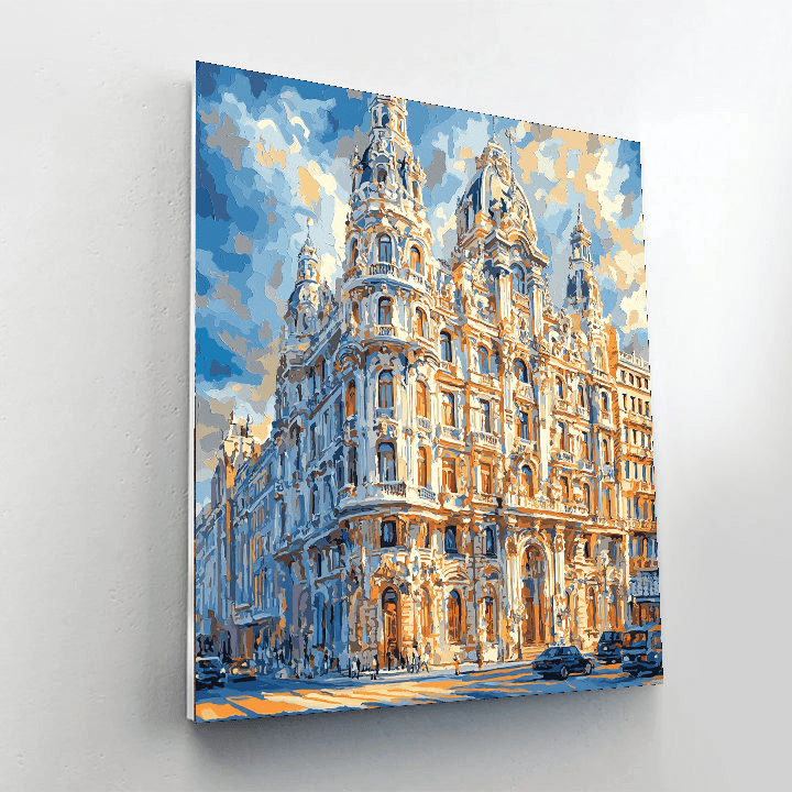 Palacio Barolo - Buenos Aires Number Painting