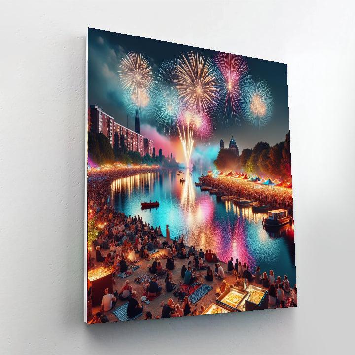 Harbourfront Centre's Celebration Of Lights - Canada Paint By Numbers Kits