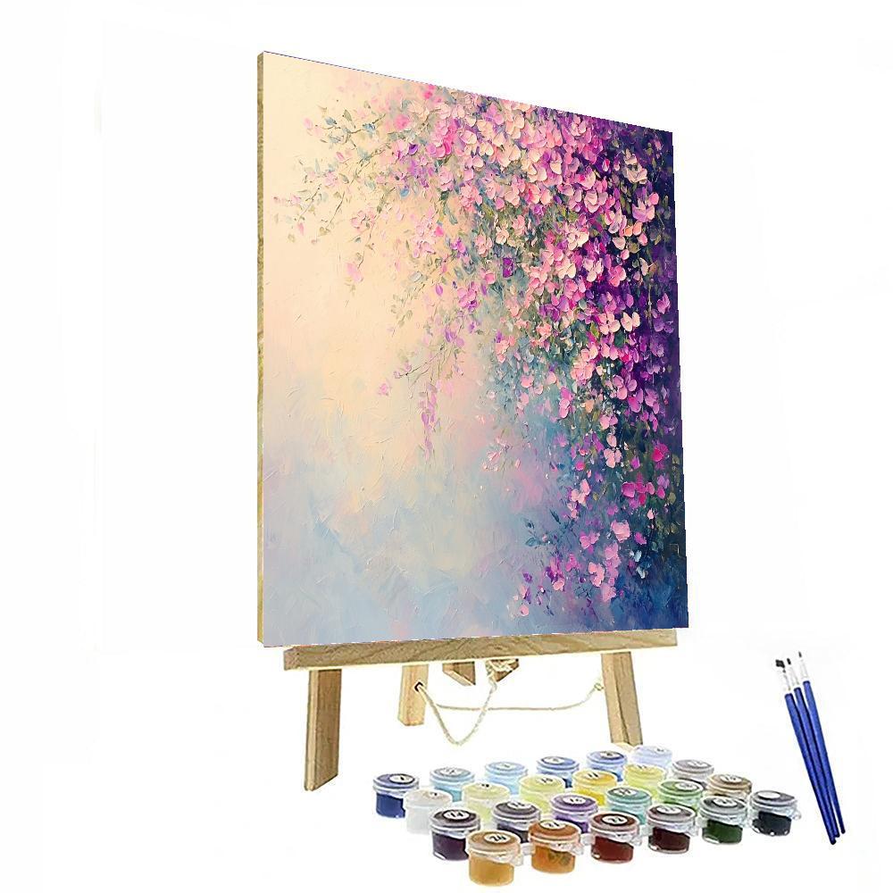 Pierre-Auguste Renoir Inspired Pastel Bloom  Paint By Number