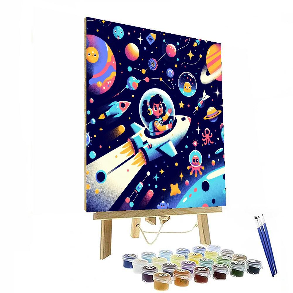 Galaxy Adventure Odyssey Painting Number Kit