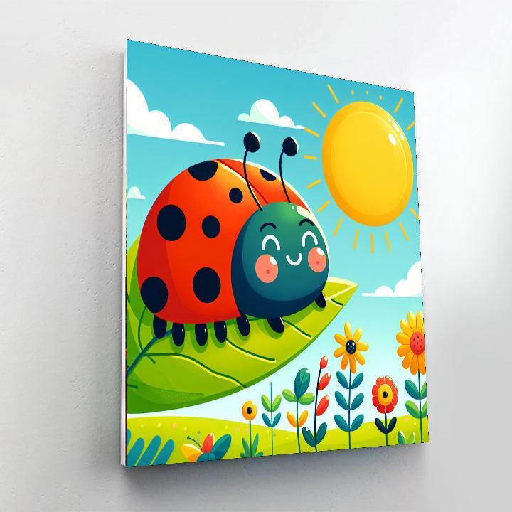 Sunshine Ladybug Paint By Numbers Kits