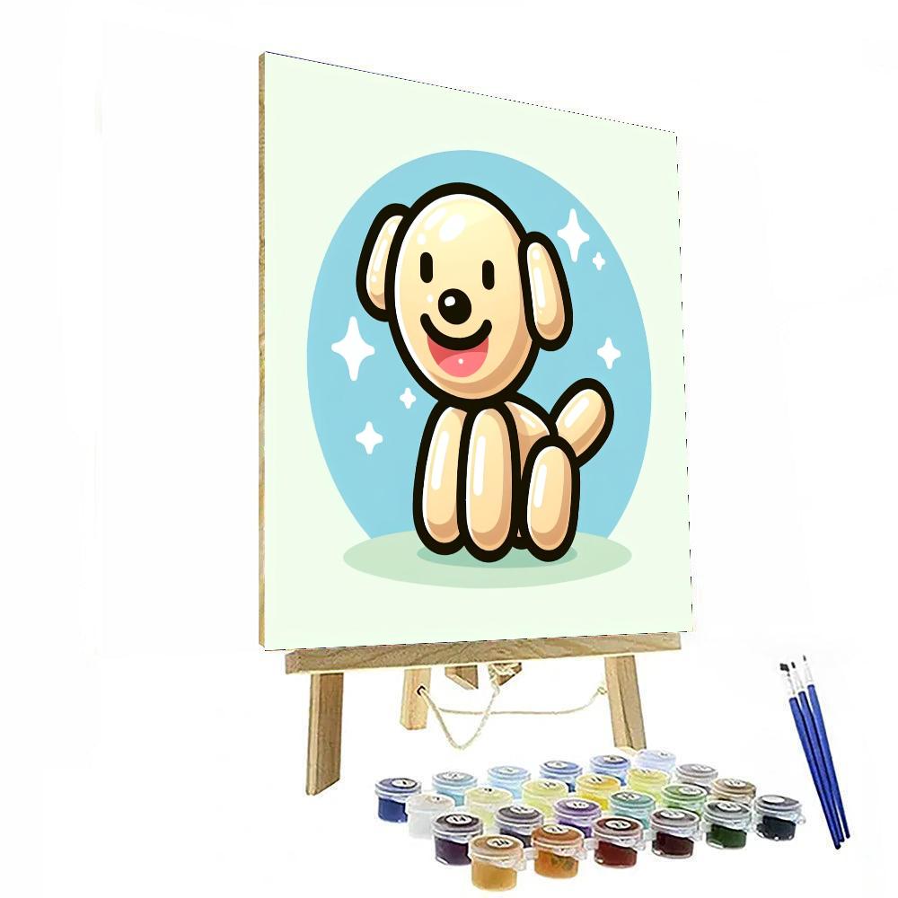 Joyful Balloon Animal Paint By Numbers Kits