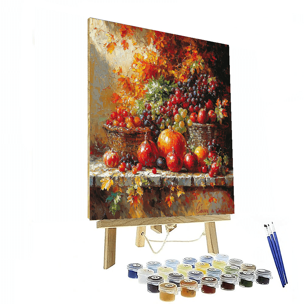 Jean-Baptiste-Siméon Chardin Inspired Colors Of The Harvest  Paint By Numbers Kits