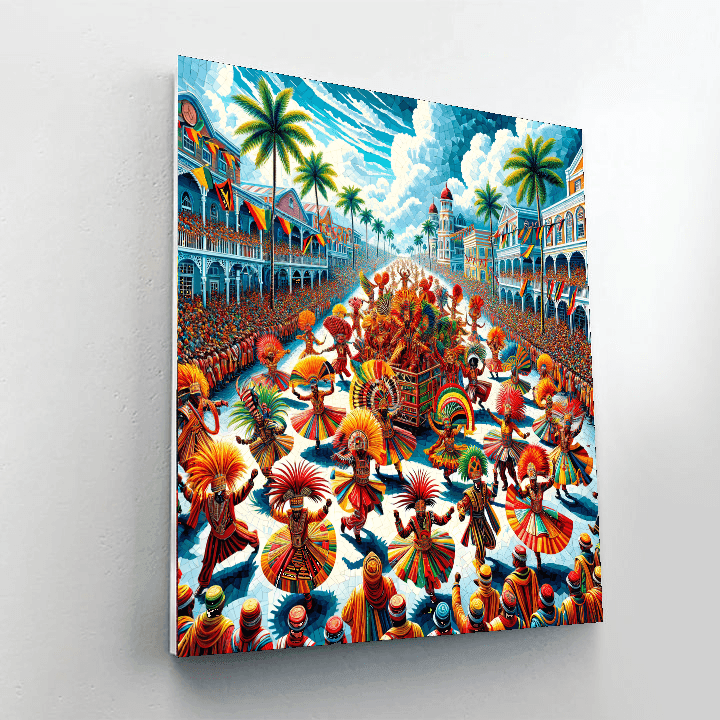 Junkanoo - Nassau DIY Paint By Numbers