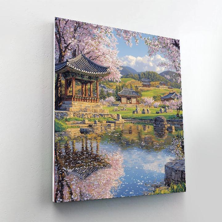 Gyeongju Historic Area - South Korea Paint By Number