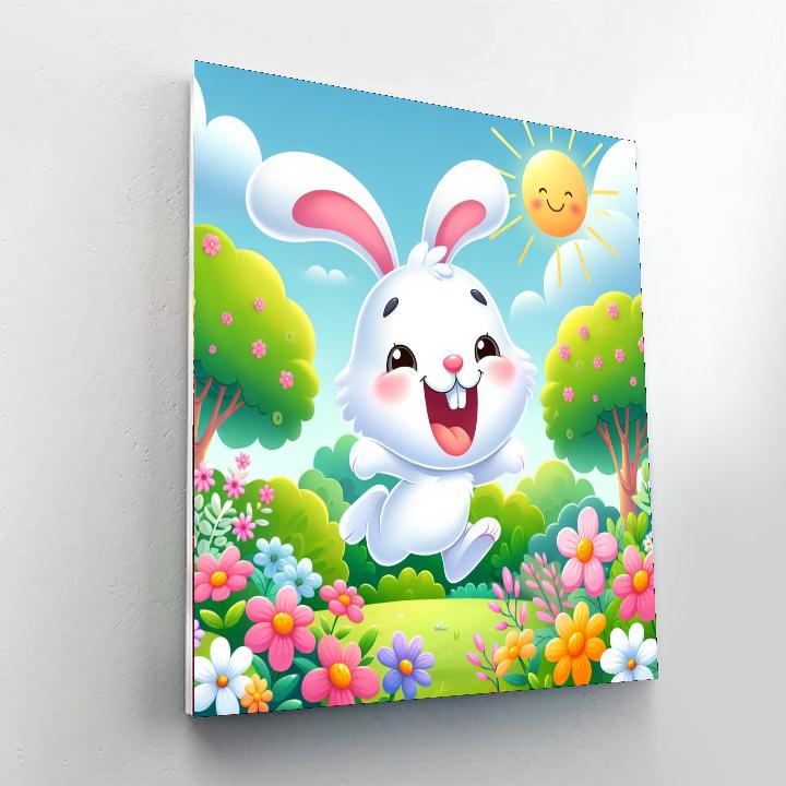 Silly Rabbit Paint By Numbers