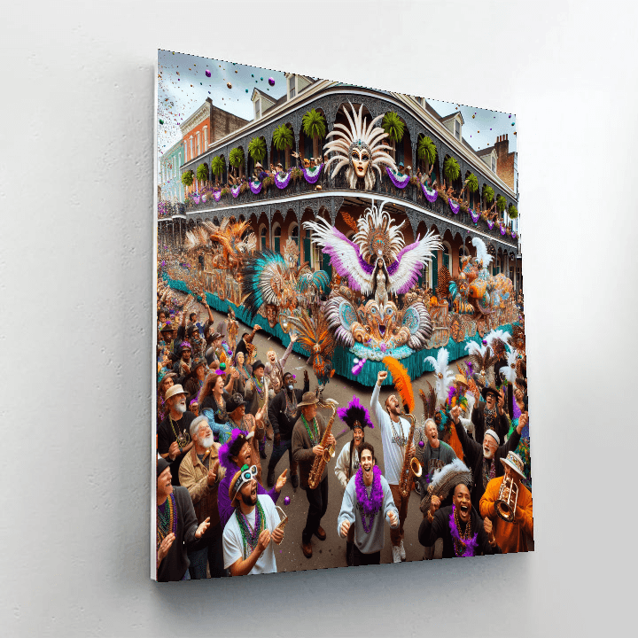 Mardi Gras - Usa Paint By Numbers Kits