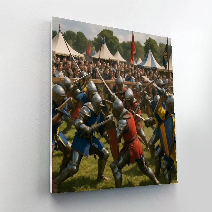 Battle Of The Nations - Europe DIY Paint By Numbers