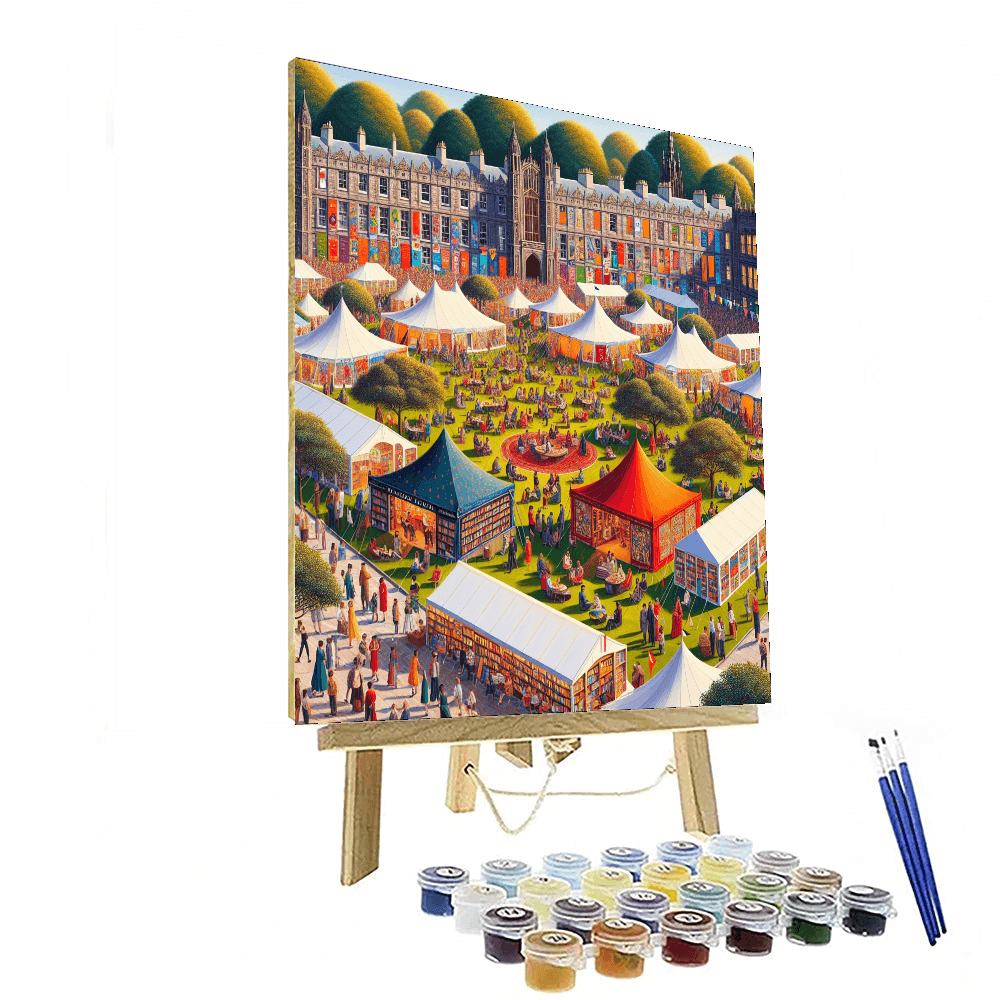 Edinburgh International Book Festival Number Painting