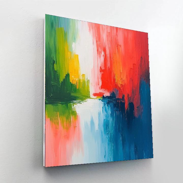 Paul Cézanne Inspired Chroma Spectrum  Painting By Numbers Kit