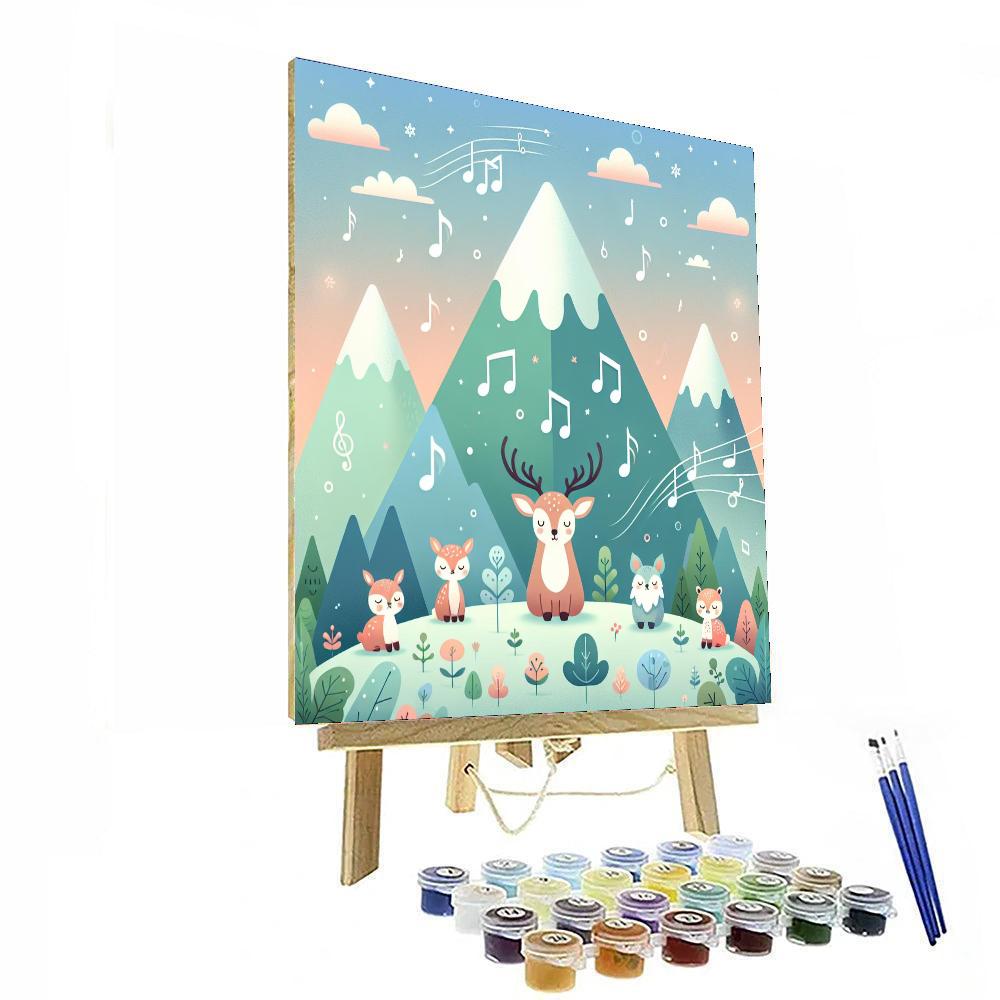 Melody Of The Mountains Numbered Painting Kits