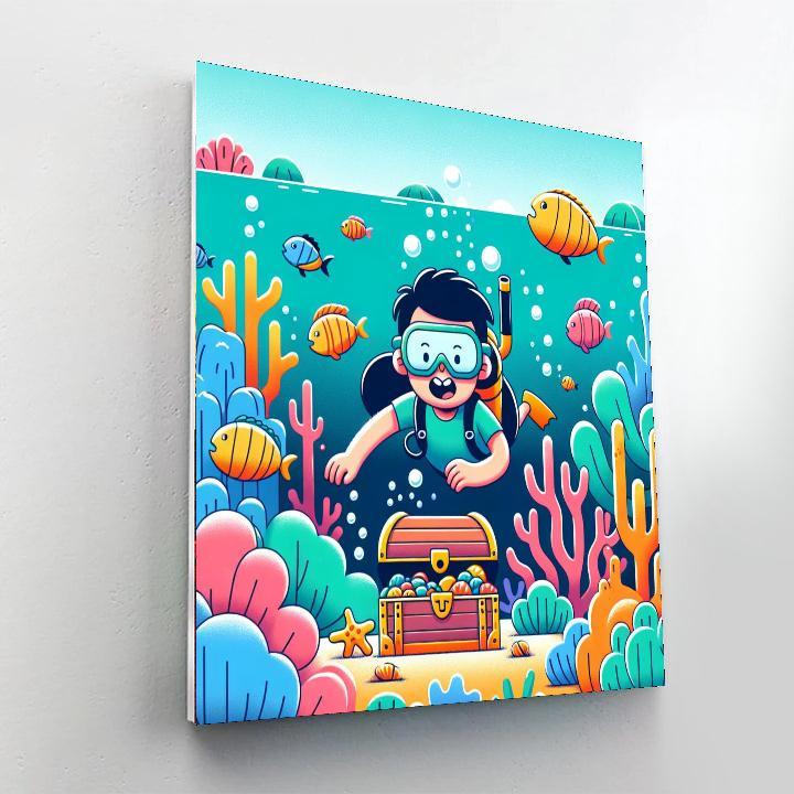 Underwater Mystery Adventure Paint By Number