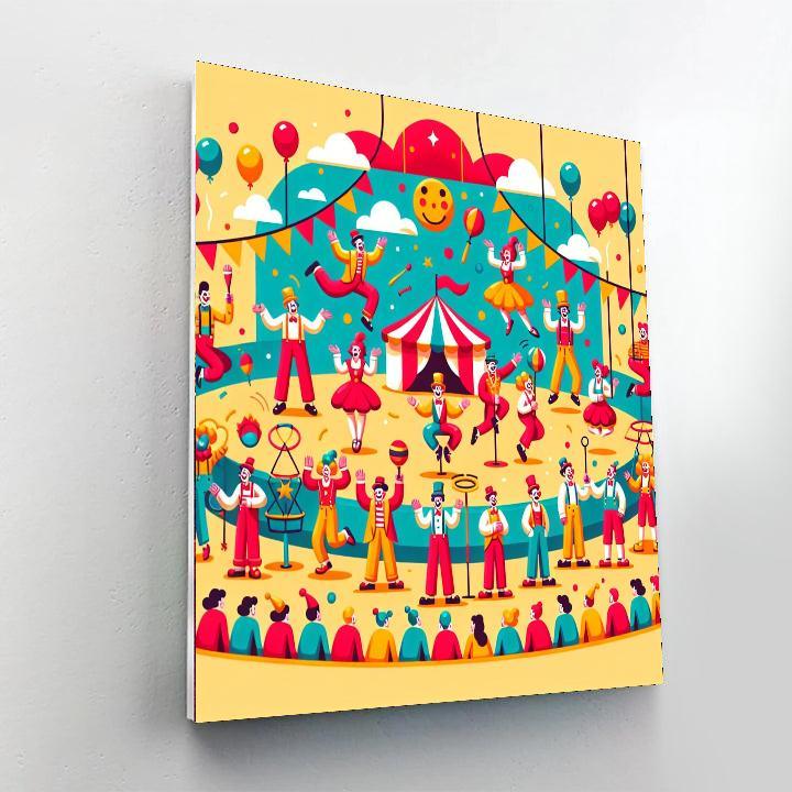 Circus Adventure Paint By Numbers Art