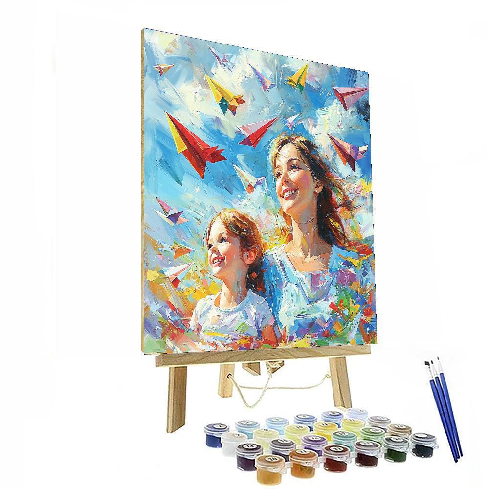 Dreams Take Flight Painting Number Kit