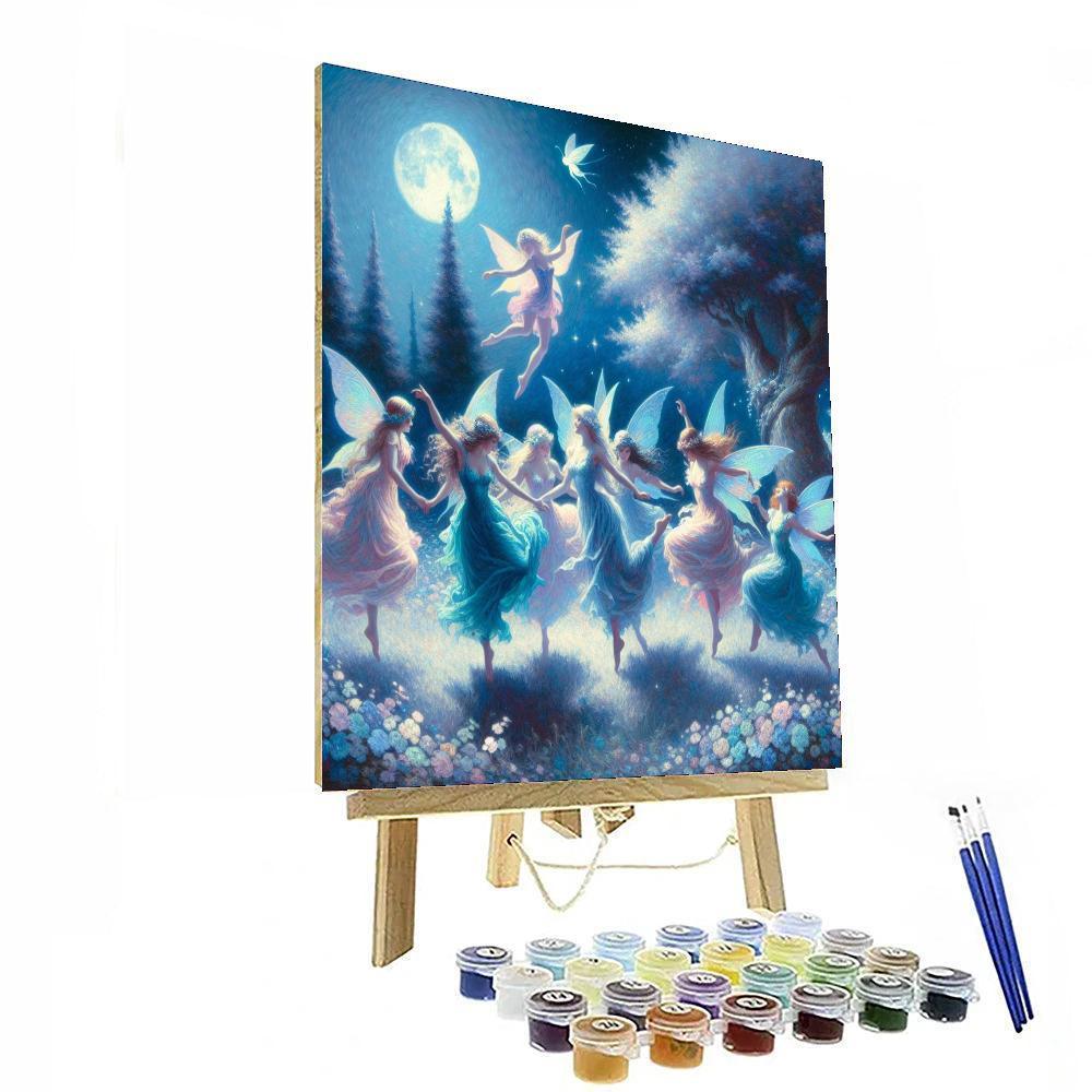 Ethereal Fairy Dance Paint By Numbers Art