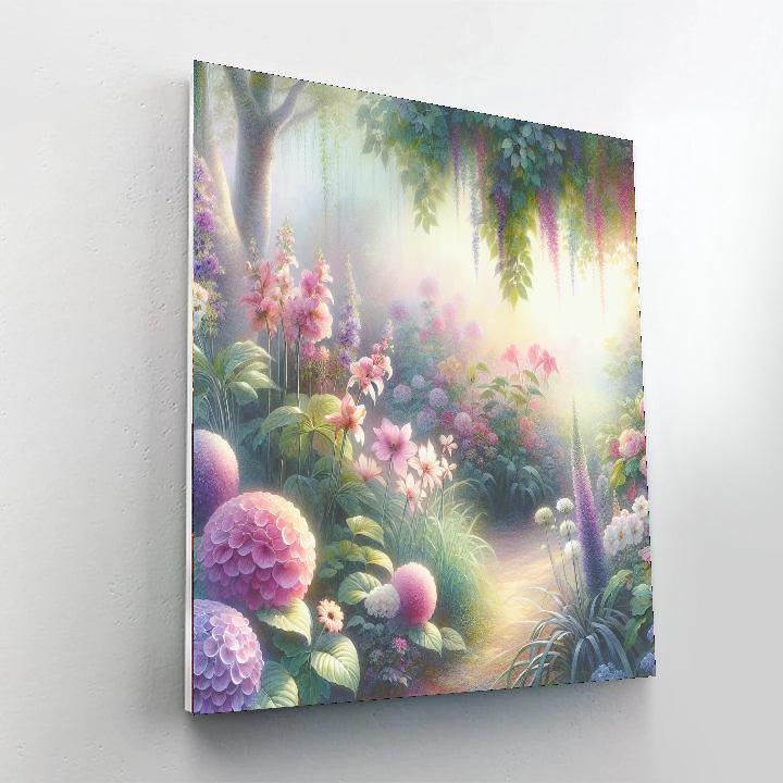 Mystic Garden Blooms Numbered Painting Kits