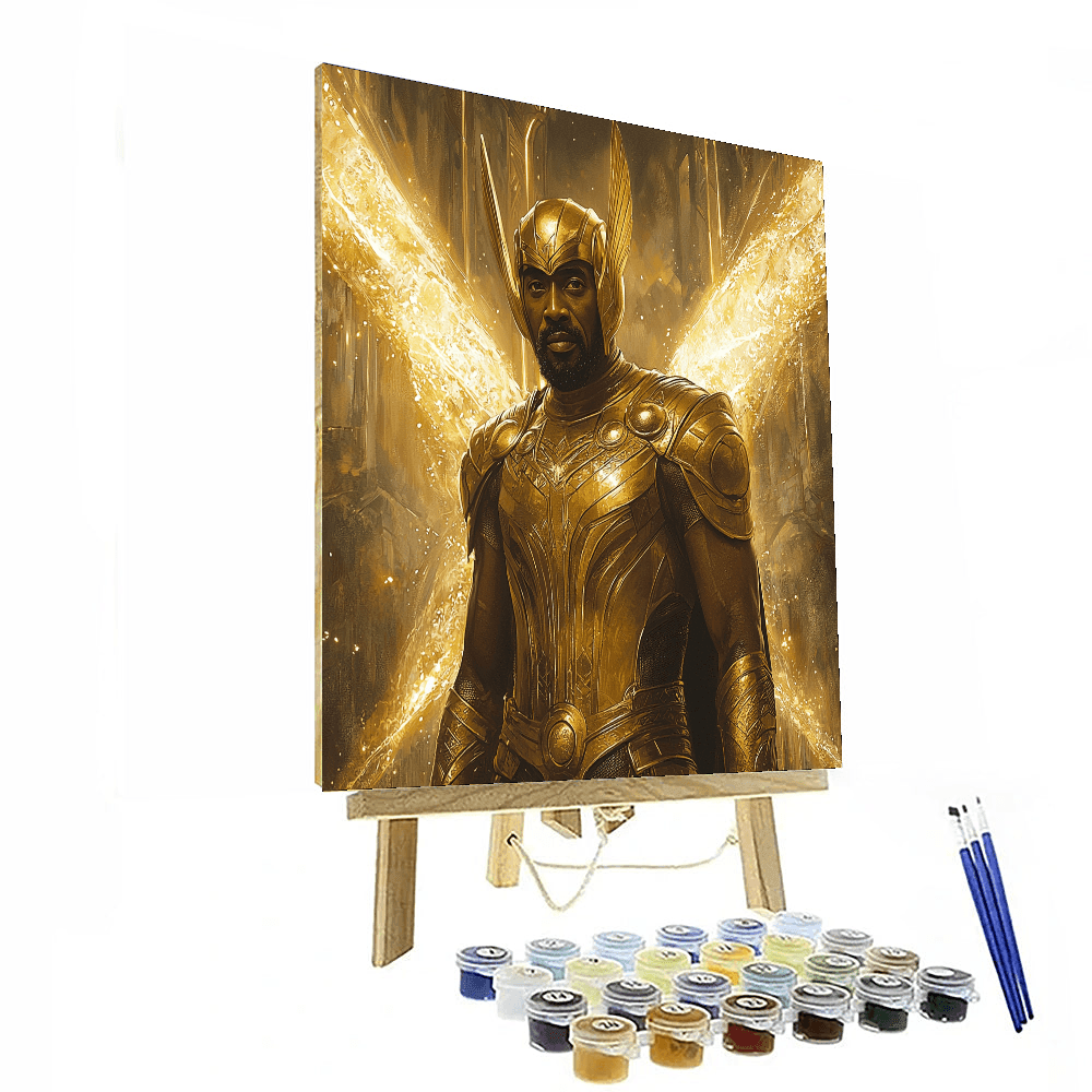 Idris Elba: Weaving Stories From Luther To Beyond Painting Number Kit