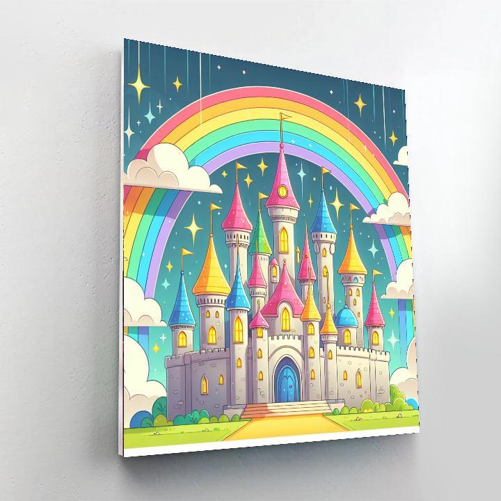Mystical Castle Kingdom DIY Paint By Numbers