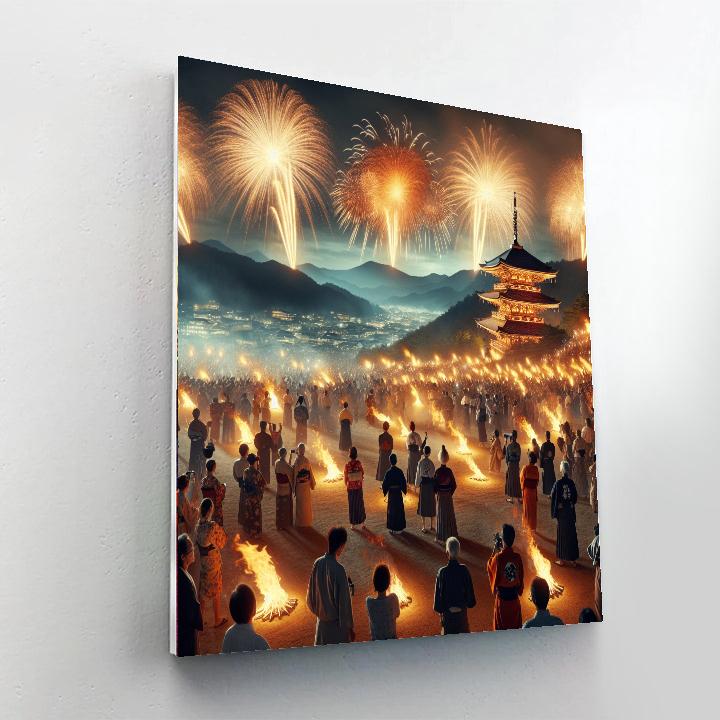 Wakakusa Yamayaki - Nara Paint By Numbers Kits