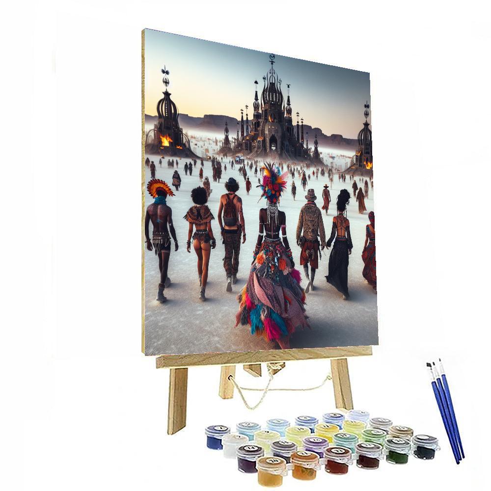 Africaburn - Tankwa Karoo Painting Number Kit