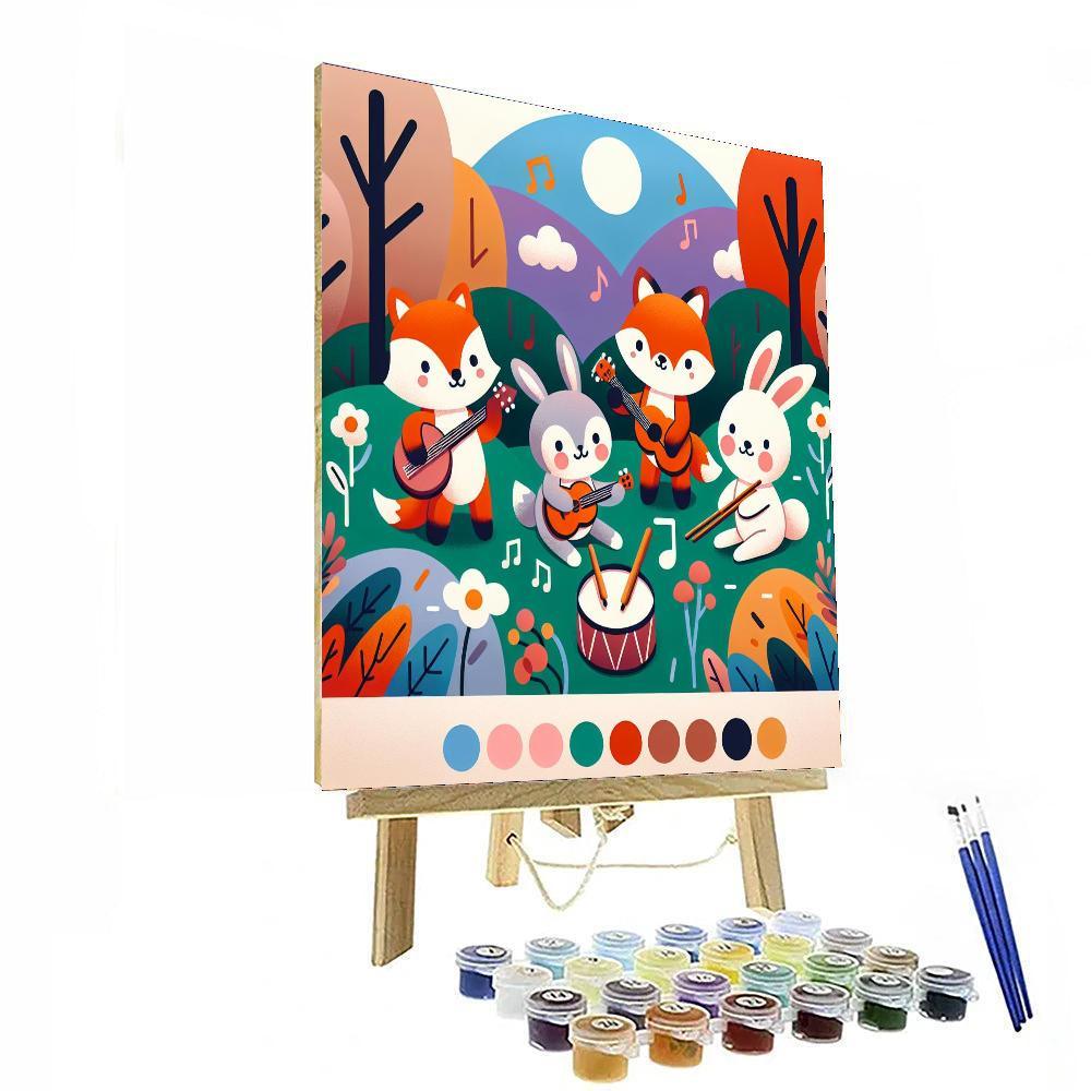 Nature's Symphony Orchestra Numbered Painting Kits