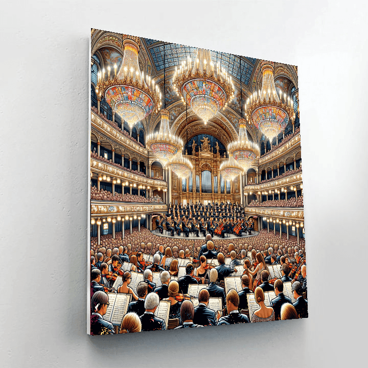 Prague Spring International Music Festival Painting By Numbers Kit