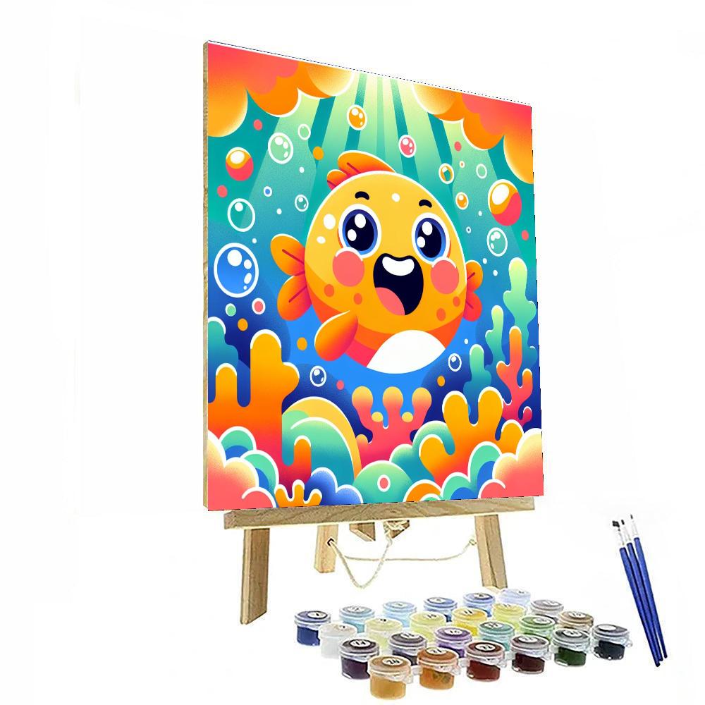 Giggly Fish Paint By Numbers Kits