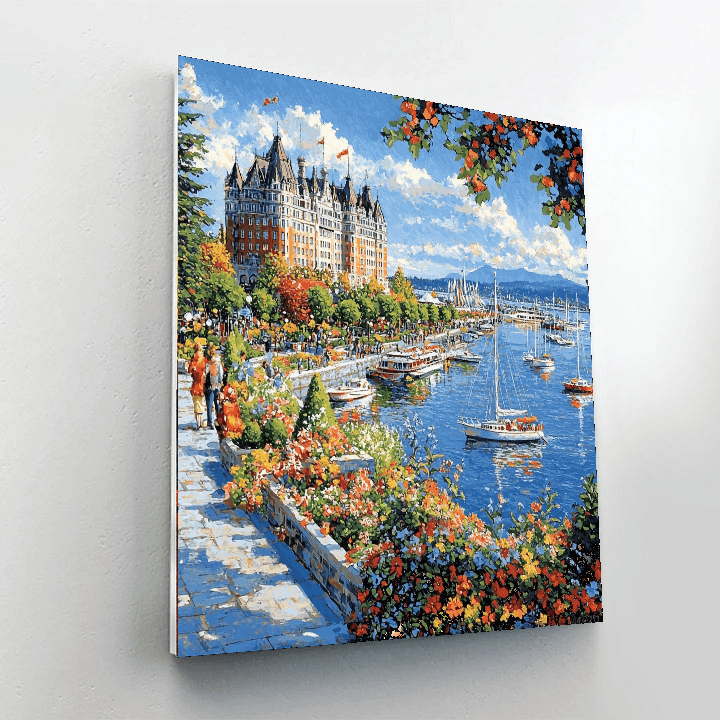 Victoria's Inner Harbour Numbered Painting Kits