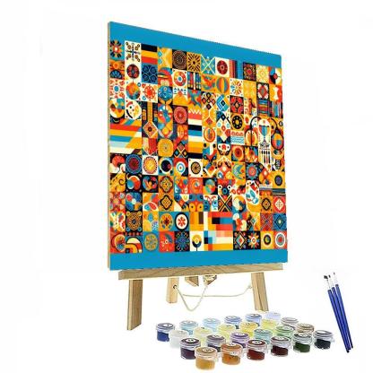 Cultural Collage Paint By Number